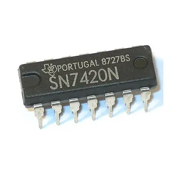7420 IC – Dual 4-Input NAND Gate (DIP-14)