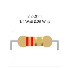 Resistor 2.2 k ohm 0.25 W 