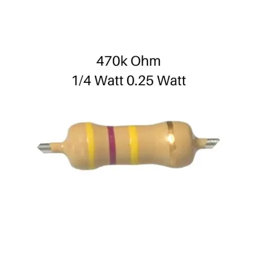 Resistor 470k ohm 0.25 W