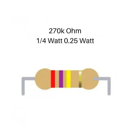 Resistor 270K ohm 0.25 W 