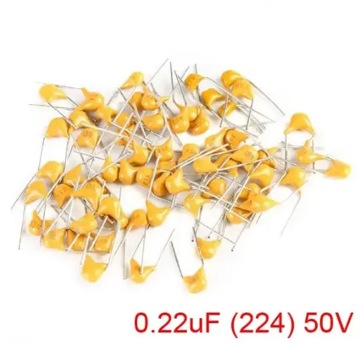 Ceramic  capacitor 220nF (224) / 50 V 