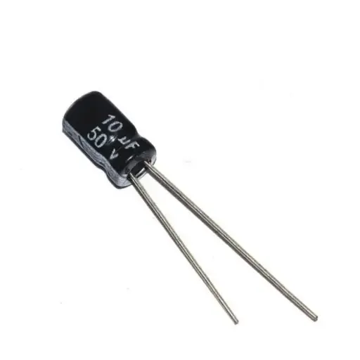 Electrolytic Capacitor 10 uF 50 V  