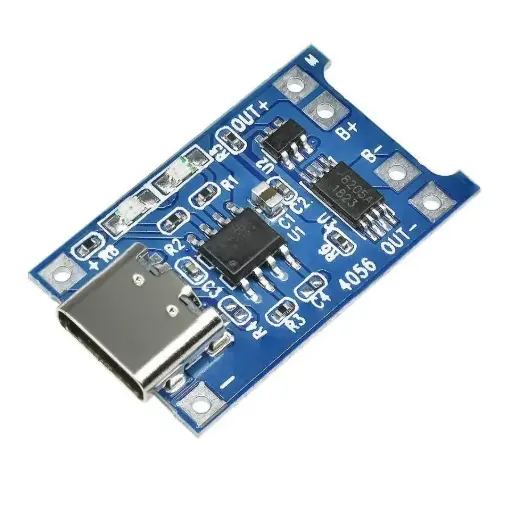 TP4056 Type-C Lithium Battery Charger Module – 1A with Protection