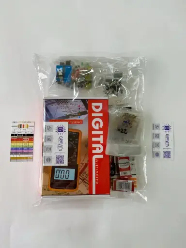 Electronic and digital circuit kit for BUE University 